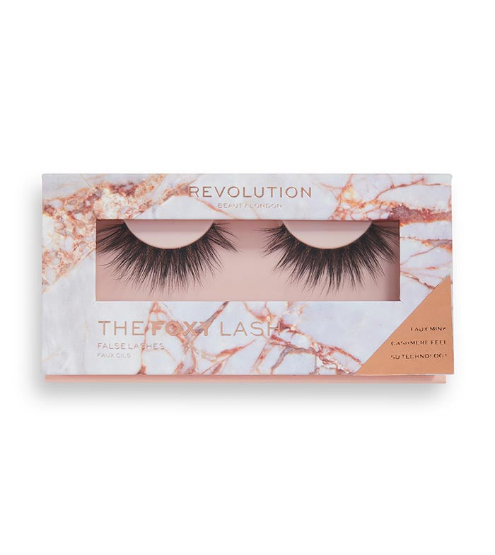 Revolution - Pestañas postizas 5D Cashmere Faux Mink - The Foxy Lash