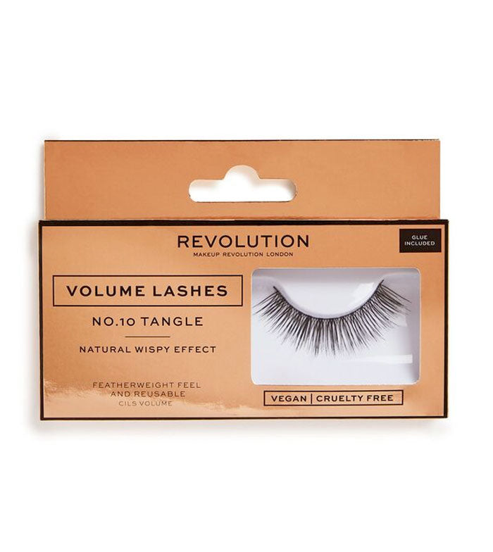 Revolution - Pestañas postizas Volume Lashes - Nº.10 Tangle