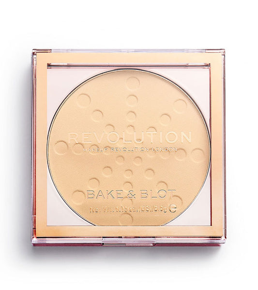 Revolution - Polvos Compactos Bake & Blot - Banana