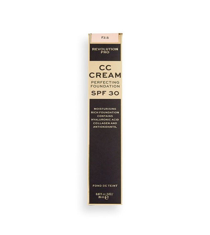 Revolution Pro - CC Cream Perfecting Foundation SPF 30 - F2.5