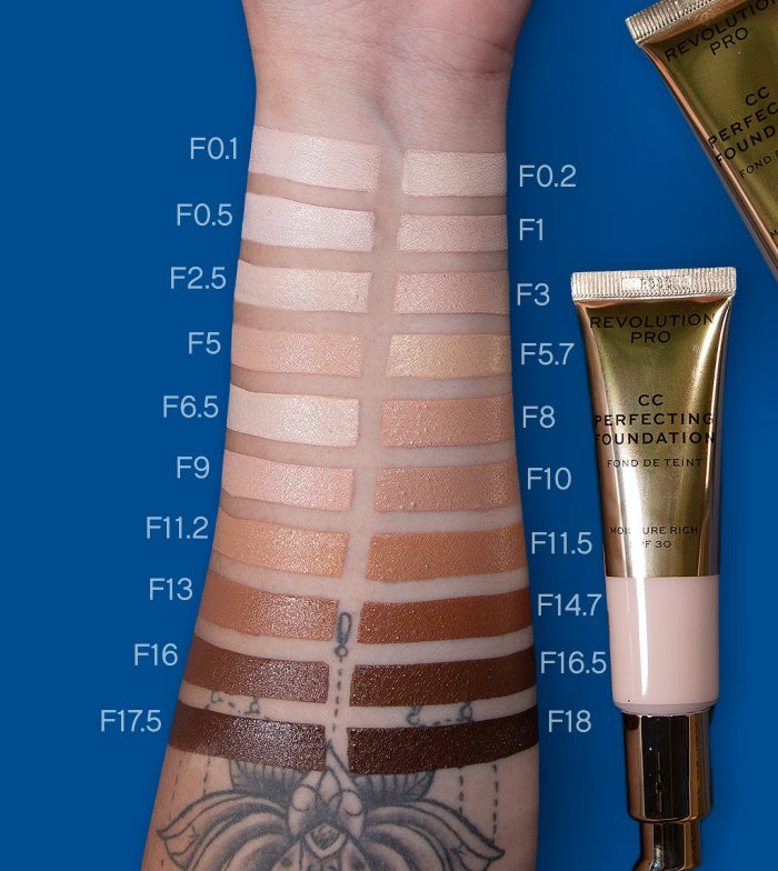 Revolution Pro - CC Cream Perfecting Foundation SPF 30 - F3