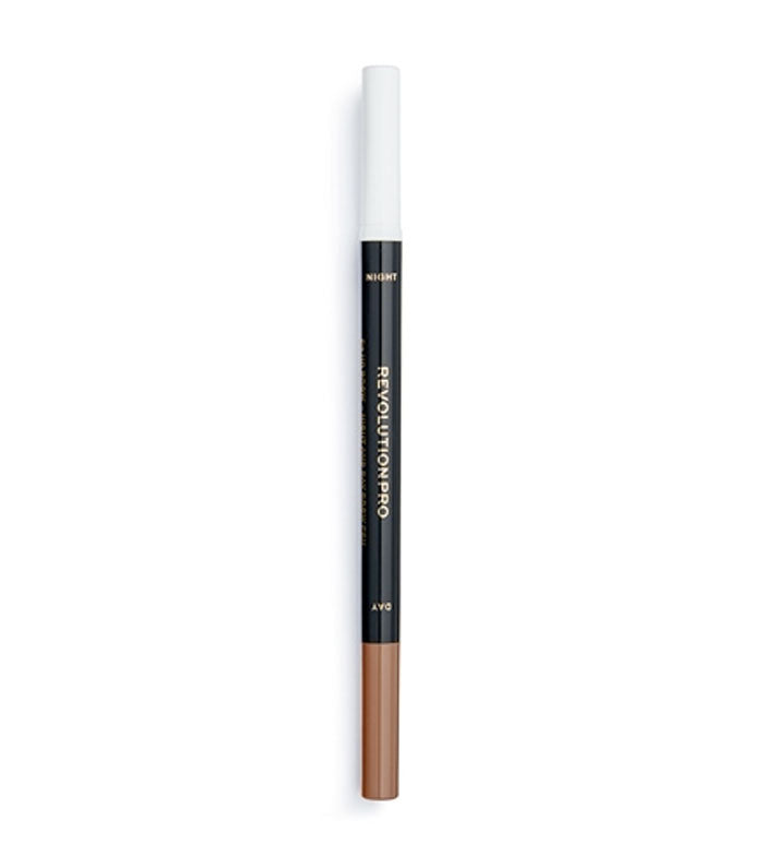 Revolution Pro - Lápiz y sérum para cejas 24Hr Brow - Ash Brown