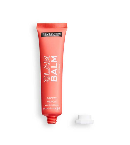 Revolution Relove - Bálsamo labial Glam Balm - Pretty Peach