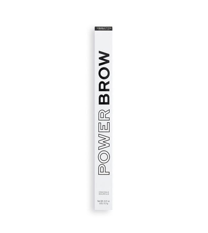Revolution Relove - Lápiz de cejas Power Brow - Brown