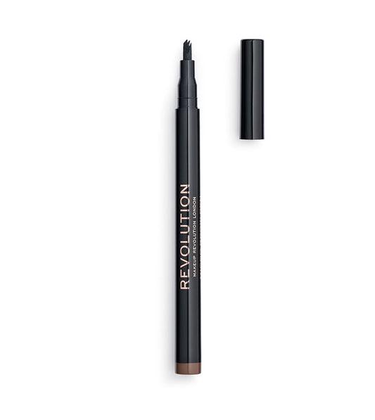 Revolution - Rotulador para cejas Micro Brow Pen - Medium Brown