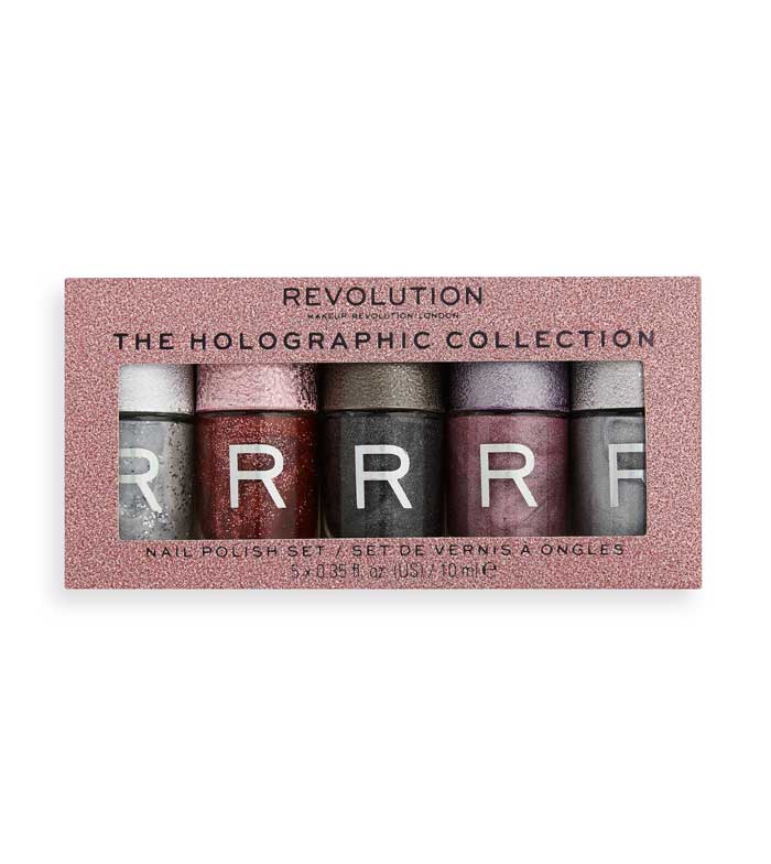 Revolution - Set de esmaltes de uñas The Holographic Collection