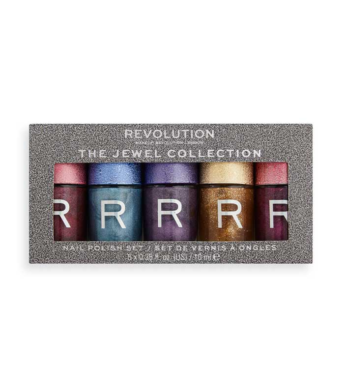 Revolution - Set de esmaltes de uñas The Jewel Collection