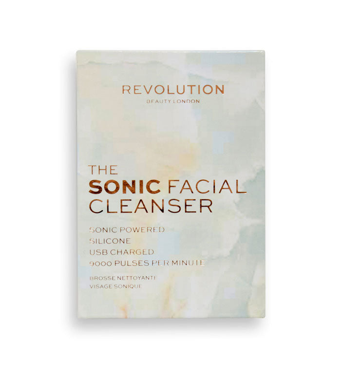 Revolution Skincare - Cepillo limpiador facial con USB recargable