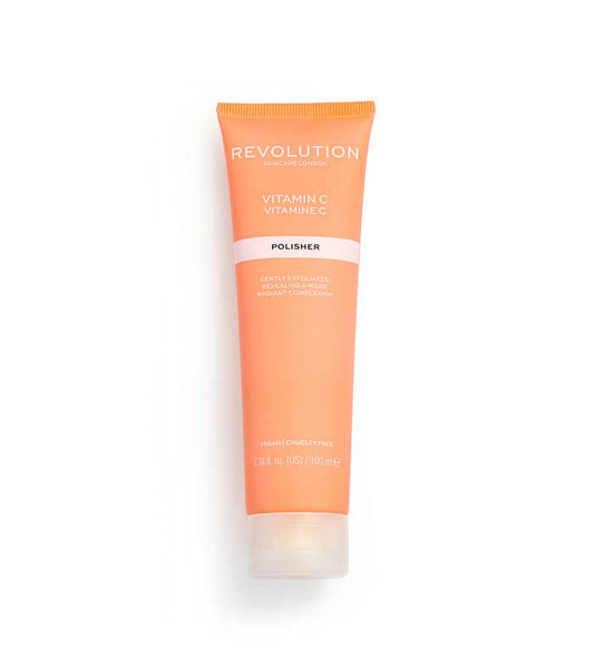 Revolution Skincare - Exfoliante facial iluminador con vitamina C