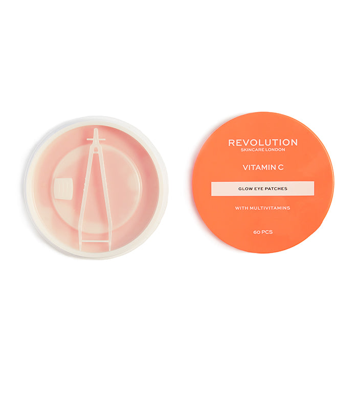 Revolution Skincare - Parches iluminadores de hidrogel con vitamina C