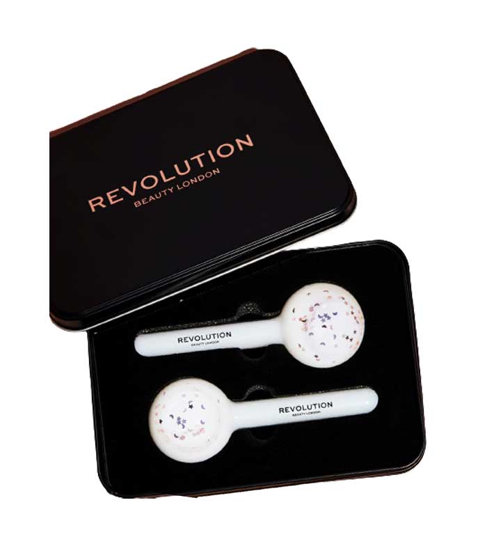 Revolution Skincare - Set de globos de hielo facial Large - Milky Moon & Star