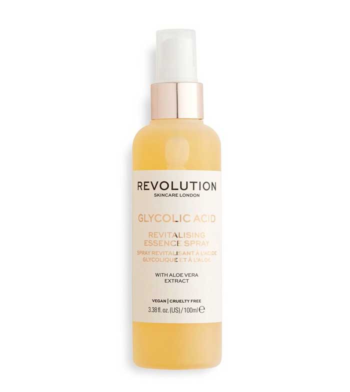 Revolution Skincare - Spray Facial Revitalizante - Ácido glicólico y Aloe vera