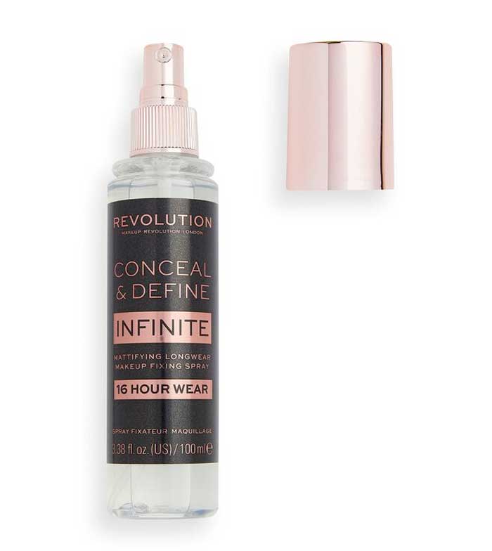 Revolution - Spray fijador de maquillaje Conceal & Define Infinite