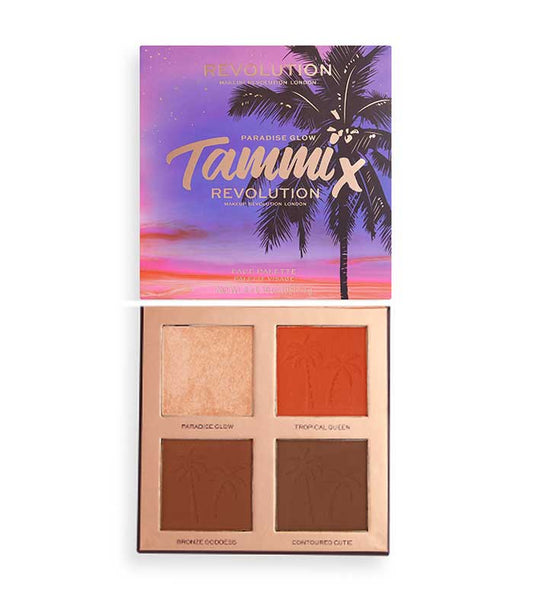 Revolution - *Tropical Twilight Collection* - Paleta de rosro X Tammi -  Paradise Glow