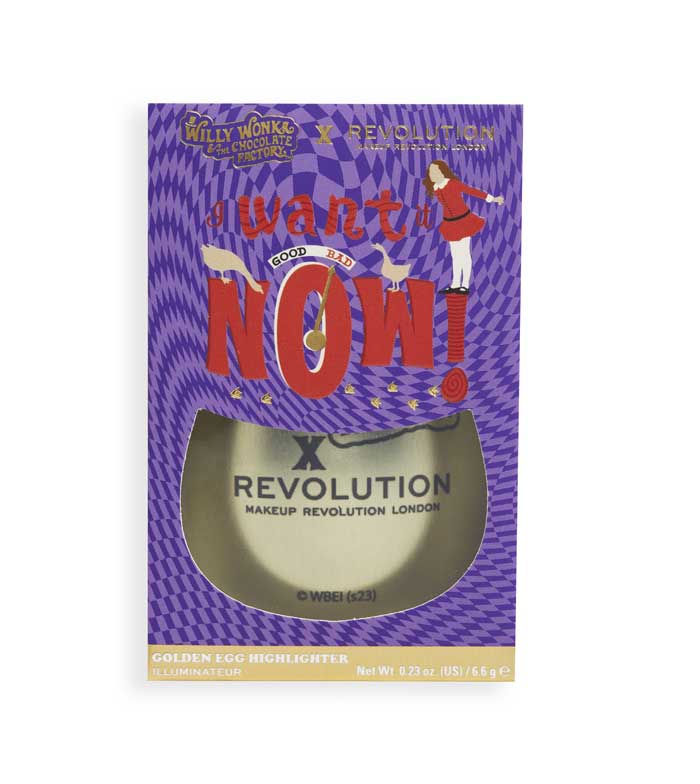 Revolution - *Willy Wonka & The chocolate factory* - Iluminador en polvo Good Egg Bad Egg